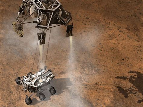 curiosity rover landing nasa video drop test|Curiosity's Seven Minutes of Terror .